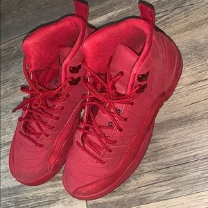 All red Jorndan 12s